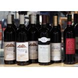 (lot of 6) California wine group, consisting of a 1992 Concannon Vineyard Central Coast Cabernet