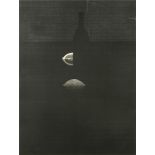 Yozo Hamaguchi (Japanese, 1909-2000), "Bottle with Lemons in Darkness," mezzotint, pencil signed