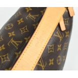 Louis Vuitton Sully MM handbag, executed with brown monogram coated canvas with vachetta leather