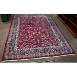 Semi-antique Persian Mashad carpet, 8'3" x 11'3"
