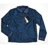 BV Clothing Leather jacket, 19" shoulder width and 26" long
