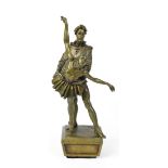 Bruno Lucchesi (American, b.1926), Ballet Dancers, bronze sculpture, signed on base, overall: 12"h x
