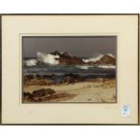 Crashing Waves, color c-print, signed in pencil "B. Helms" lower right, edition 69/250, 20th