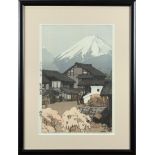 Yoshida Hiroshi (Japanese, 1876-1950), "Funazu" from the "Ten Views of Fuji" series, woodblock