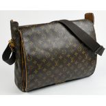 Louis Vuitton Bastille Monogram Valmy Messenger cross body bag, executed in monogram coated canvas