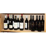 (lot of 14) Califoria wine group, including 1978 Louis M. Martini Cabernet Sauvignon, 1981, 1997 &