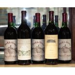 (lot of 6) California wine group, consisting of (4) 1981 Hop Kiln Winery Marty Griffin's Big Red;