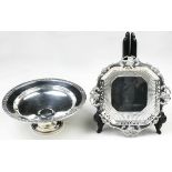 (lot of 2) Associated sterling group, consisting of a Gorham sterling silver candy dish with