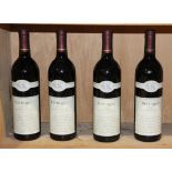 (lot of 4) 1985 Beringer Cabernet Sauvignon, Napa Valley, each 750ml