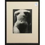 Untiltled (Stone Nude Torso), photograph, unsigned, 20th century, overall (with frame): 22"h x 17.