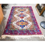 Caucasian Armenian Karabakh carpet, 4'1" x 6'