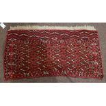 Turkoman tekke carpet, 2'5" x 4'2"