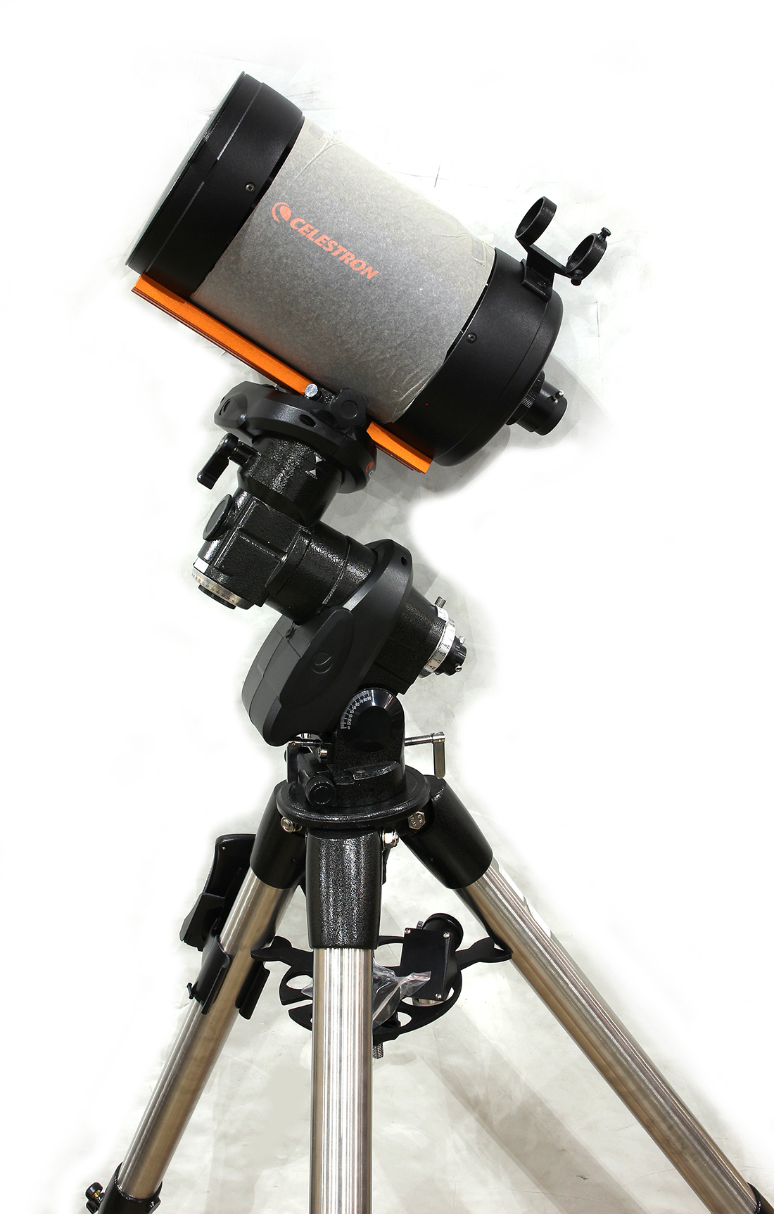 Celestron telescope on stand, marked Celestron Advanced GT, overall 75"h - Image 2 of 2