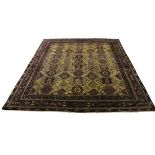 Agra Turkoman hand made carpet, 10'11" x 12'5"