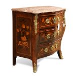 Louis XV inlaid chest