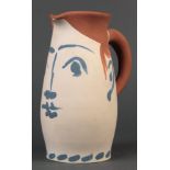 Ceramic Pitcher, Pablo Picasso, Chope Visage