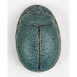 Grueby Art Pottery scarab paperweight