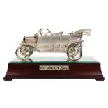 Limited Edition York Mint sterling silver scale model of a Ford Model T vehicle