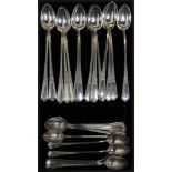 (lot of 30) Associated sterling silver iced tea spoons