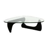 Isamu Noguchi style IN50 glass table