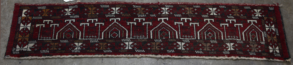 Afghan tent band, 1'1" x 4'7"