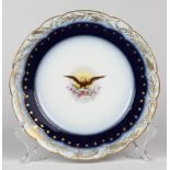 Benjamin Harrison Presidential dinner plate