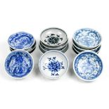 Chinese Blue-and-White Porcelain Saucers