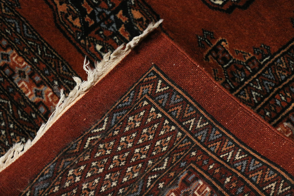 Pakistani Bokhara carpet, 2'8" x 3'9" - Image 3 of 3