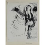 Frank Lobdell (American, 1921-2013), Untitled, offset lithograph, pencil signed lower right, from