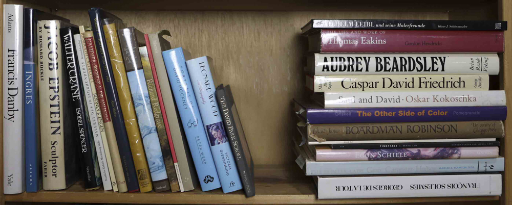 Two shelves of books on 19th & 20th century European Art, especially German and British art - Image 3 of 3