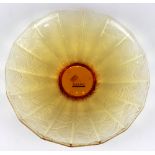 Lalique France Amber Mood bowl