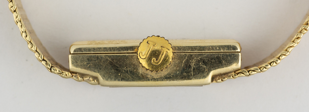 Lady's Jules Jurgensen 14k yellow gold wristwatch - Image 3 of 4
