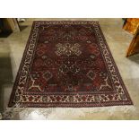 Persian Hamadan carpet, 3'7" x 5'7"