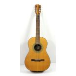 Cased Gibson C-O-Classic acoustic six string guitar number 872289, 39"h