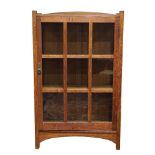 Arts and Crafts L. & J.G. Stickley quartersawn oak china cabinet