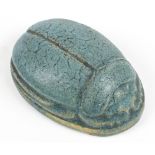 Grueby Art Pottery Scarab Paperweight