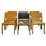 (lot of 6) Alvar Aalto for Artek bentwood side chairs