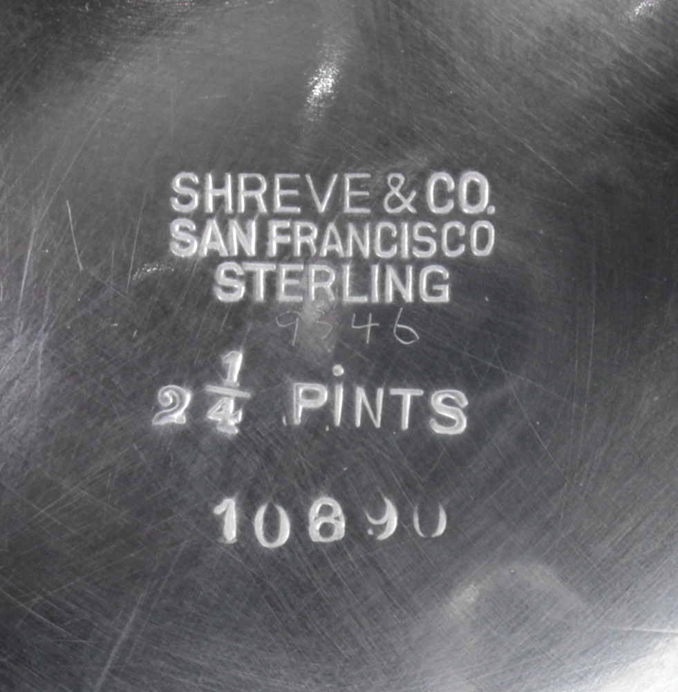 (lot of 3) Shreve & Co. associated sterling silver partial drinks service - Image 3 of 3