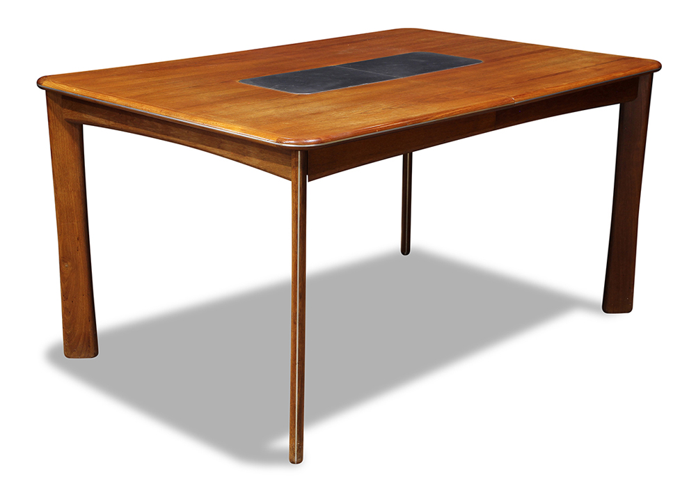 (lot of 7) Danish Modern Johannes Andersen for Uldum Møbelfabrik dining suite, consisting of a - Image 3 of 13