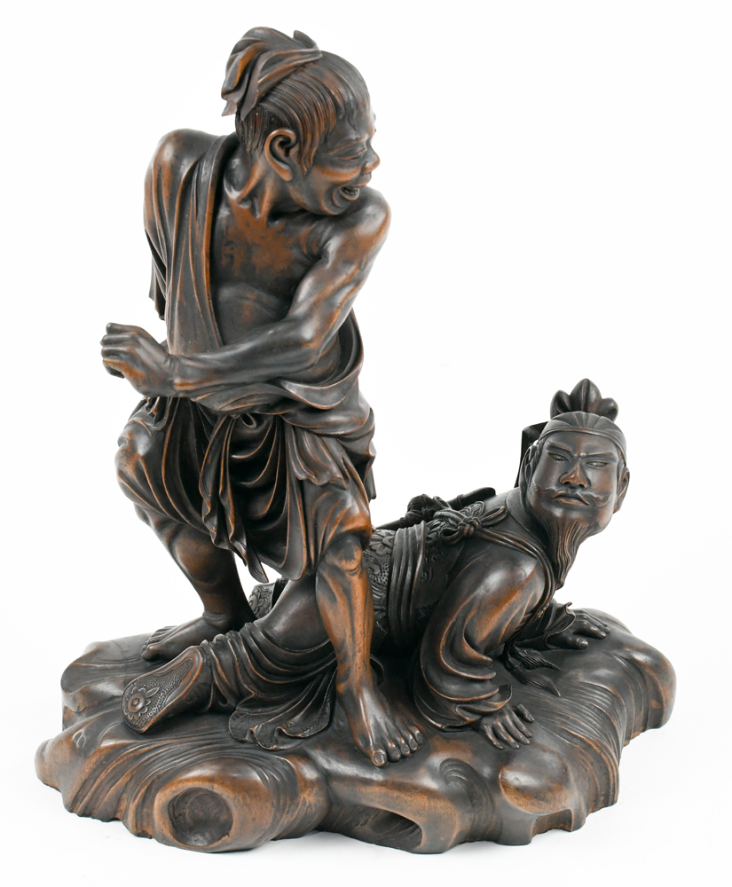 Japanese Wooden Carving, Han Xin