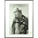 Ira Nowinski (American, b.1942), Portrait of Jack Micheline, 1980, gelatin silver print, overall (