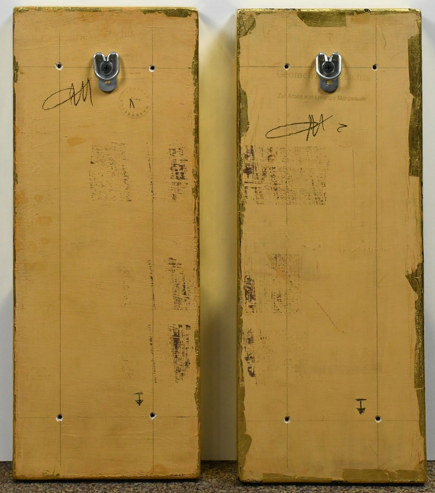 Golden Diptych, Lorenzo Mardaresco - Image 2 of 2