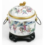 Chinese Porcelain Tureen, Figures