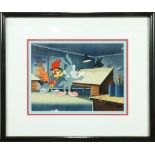 (lot of 2) Warner Brother's Production Cels, "Tiny Toon Adventures, 'Animaniacs!' and 'How Sweetie