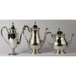 (lot of 3) Shreve & Co. associated sterling silver partial drinks service
