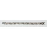 Diamond and 14k white gold bracelet