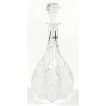 Lalique Fougers Millesimee frosted decanter