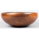 Hawaiian koa wood (calabash) poi bowl