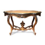 Louis XV style turtle top table