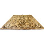 Indo Kashan carpet, 9' x 12'1"